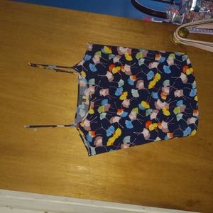 The limited xl cute floral leaves tank top